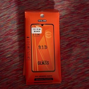 Black Tempered Glass Screen Protector for iPhone 12 Pro Max